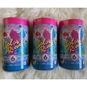 3 Pack Barbie Color Reveal Chelsea Doll